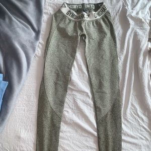 Gymshark green workout leggings